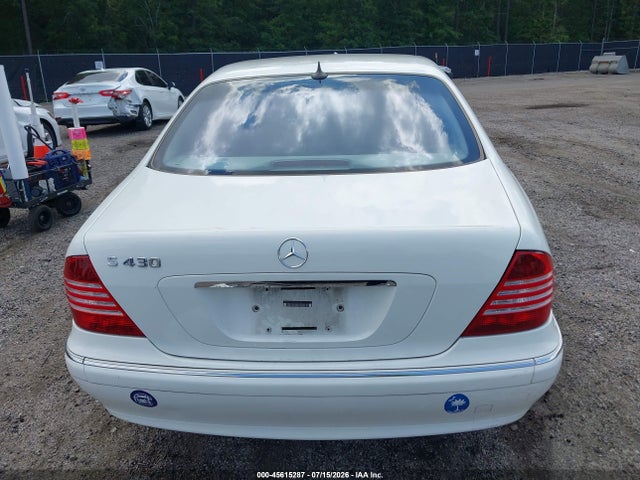 45615287 :رقم المزاد ، WDBNG70J82A297730 vin ، 2002 Mercedes-benz S 430 مزاد بيع