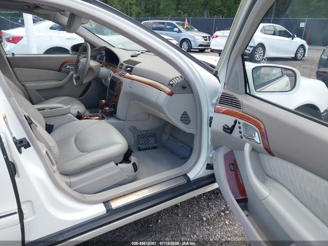 45615287 :رقم المزاد ، WDBNG70J82A297730 vin ، 2002 Mercedes-benz S 430 مزاد بيع