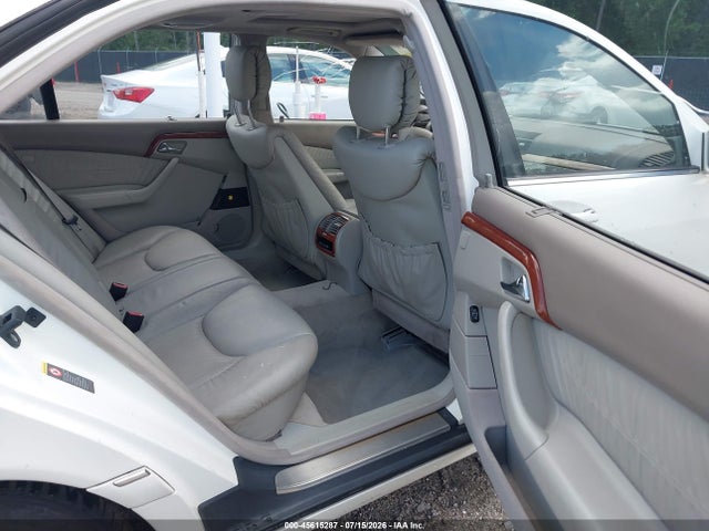 45615287 :رقم المزاد ، WDBNG70J82A297730 vin ، 2002 Mercedes-benz S 430 مزاد بيع