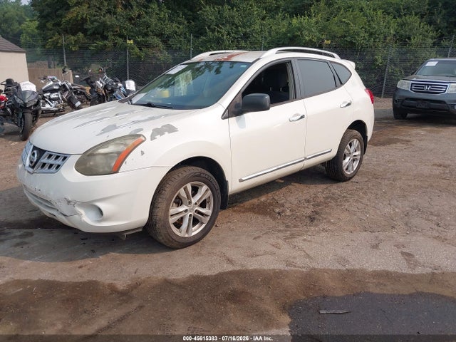 45615383 :رقم المزاد ، JN8AS5MTXFW654160 vin ، 2015 Nissan Rogue Select S مزاد بيع