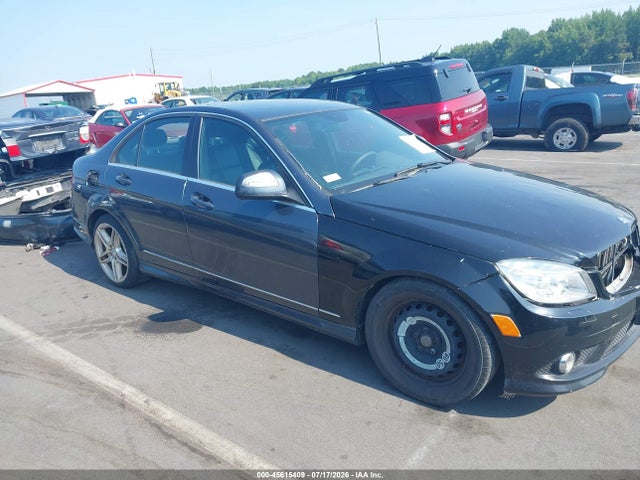 45615409 :رقم المزاد ، WDDGF54X19R055959 vin ، 2009 Mercedes-benz C 300 Luxury/sport مزاد بيع