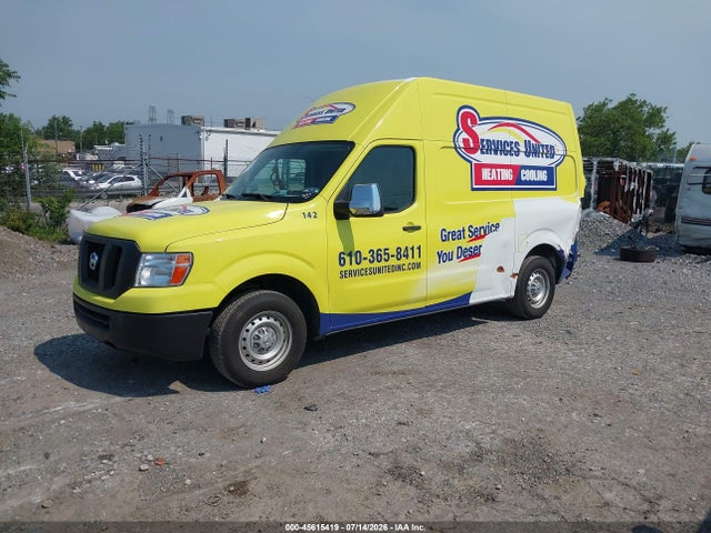1N6BF0LY2MN803763 Nissan Nv Cargo Nv2500 Hd S High Roof V6