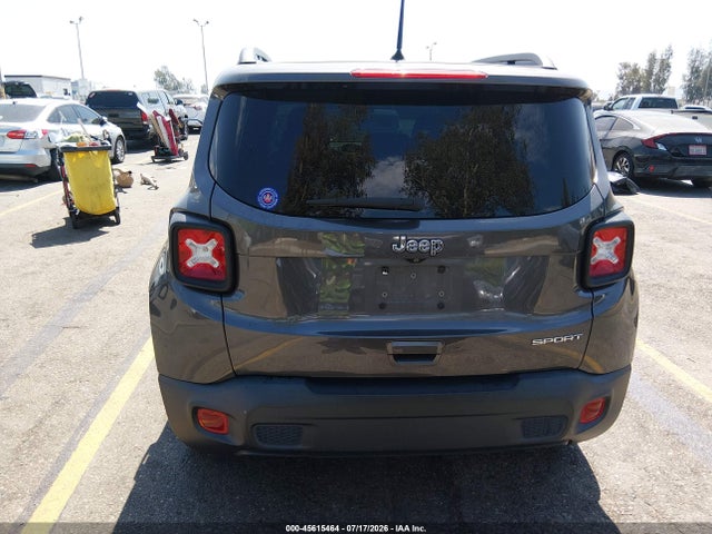 Продаж на аукціоні авто 2020 Jeep Renegade Sport Fwd, vin: ZACNJAAB3LPL13564, номер лоту: 45615464