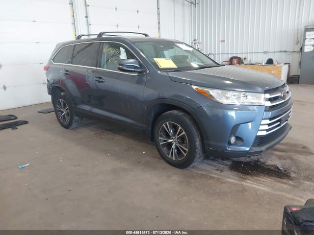 2019 Toyota Highlander Le Plus მანქანა იყიდება აუქციონზე, vin: 5TDBZRFH0KS998229, აუქციონის ნომერი: 45615473