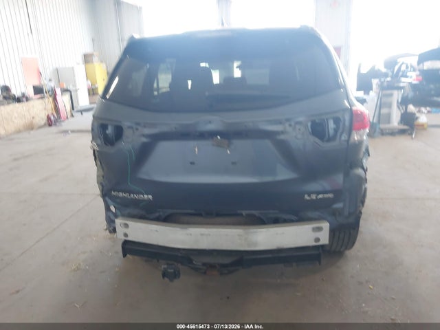 2019 Toyota Highlander Le Plus მანქანა იყიდება აუქციონზე, vin: 5TDBZRFH0KS998229, აუქციონის ნომერი: 45615473