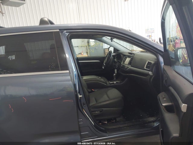 2019 Toyota Highlander Le Plus მანქანა იყიდება აუქციონზე, vin: 5TDBZRFH0KS998229, აუქციონის ნომერი: 45615473