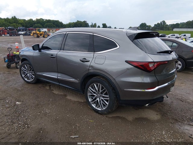 2023 Acura Mdx Advance Package მანქანა იყიდება აუქციონზე, vin: 5J8YE1H8XPL032274, აუქციონის ნომერი: 45615486