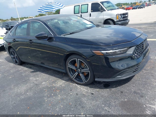 2025 Honda Accord Hybrid Sport მანქანა იყიდება აუქციონზე, vin: 1HGCY2F55SA046409, აუქციონის ნომერი: 45615516