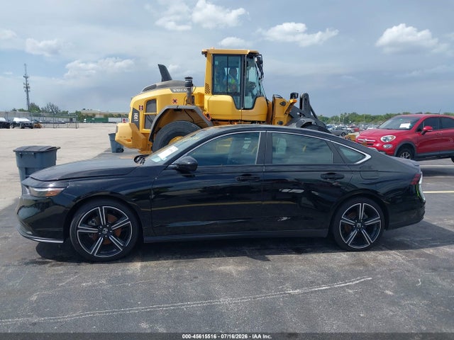 2025 Honda Accord Hybrid Sport მანქანა იყიდება აუქციონზე, vin: 1HGCY2F55SA046409, აუქციონის ნომერი: 45615516