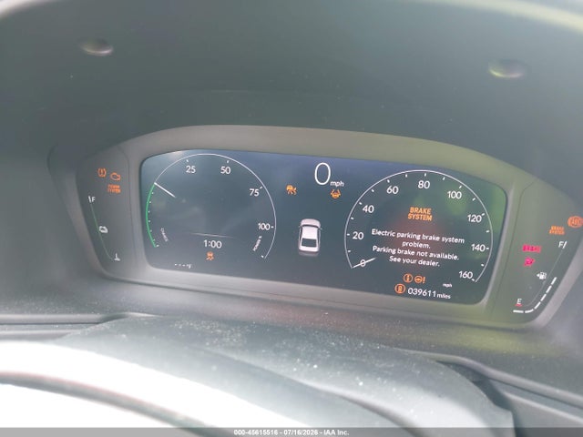 2025 Honda Accord Hybrid Sport მანქანა იყიდება აუქციონზე, vin: 1HGCY2F55SA046409, აუქციონის ნომერი: 45615516