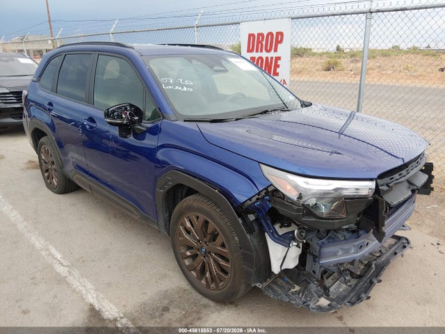 Продаж на аукціоні авто 2025 Subaru Forester Sport, vin: JF2SLDHC2SH596336, номер лоту: 45615553