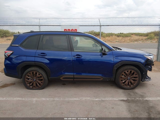 45615553 :رقم المزاد ، JF2SLDHC2SH596336 vin ، 2025 Subaru Forester Sport مزاد بيع