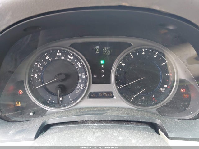 2010 Lexus Is 250 მანქანა იყიდება აუქციონზე, vin: JTHBF5C21A5112830, აუქციონის ნომერი: 45615577