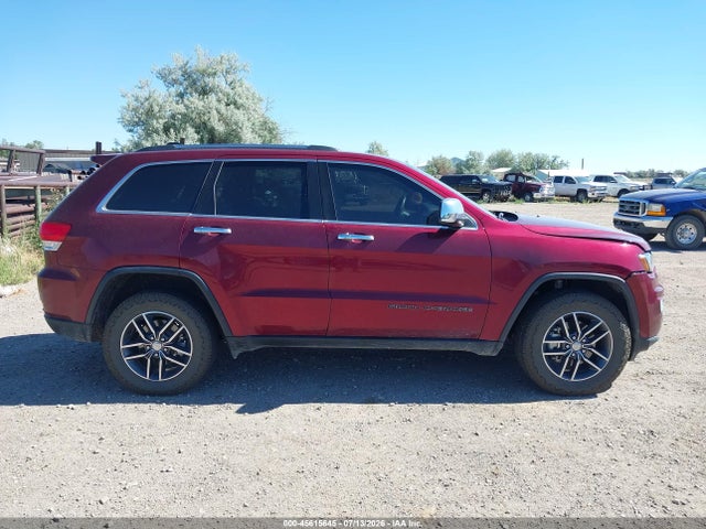 Продажа на аукционе авто 2018 Jeep Grand Cherokee Limited 4x4, vin: 1C4RJFBGXJC145614, номер лота: 45615645