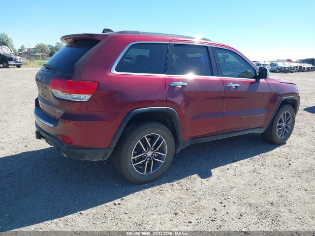 Продажа на аукционе авто 2018 Jeep Grand Cherokee Limited 4x4, vin: 1C4RJFBGXJC145614, номер лота: 45615645