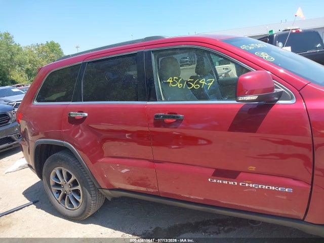 Продаж на аукціоні авто 2014 Jeep Grand Cherokee Limited, vin: 1C4RJFBG0EC398205, номер лоту: 45615647