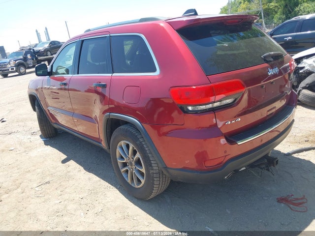 Продаж на аукціоні авто 2014 Jeep Grand Cherokee Limited, vin: 1C4RJFBG0EC398205, номер лоту: 45615647