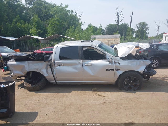 2018 Ram 1500 Sport მანქანა იყიდება აუქციონზე, vin: 1C6RR7MT6JS291093, აუქციონის ნომერი: 45615648