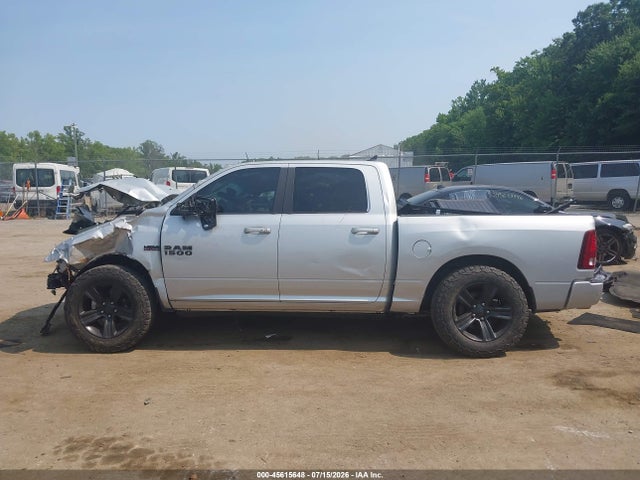 2018 Ram 1500 Sport მანქანა იყიდება აუქციონზე, vin: 1C6RR7MT6JS291093, აუქციონის ნომერი: 45615648