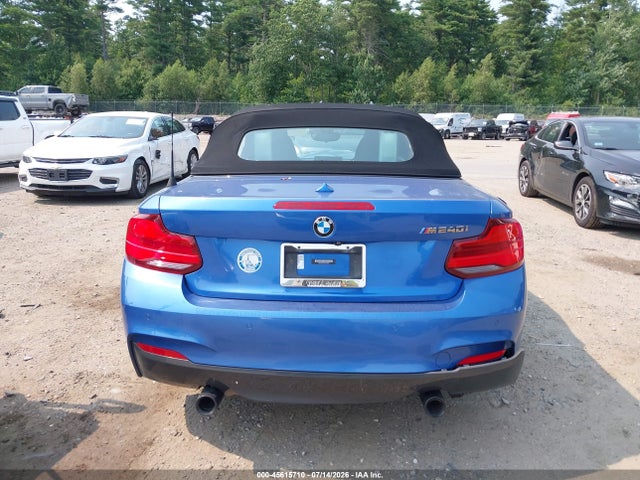 2019 Bmw M240i მანქანა იყიდება აუქციონზე, vin: WBA2N1C52KVC28658, აუქციონის ნომერი: 45615710