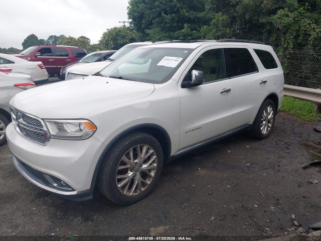 45615745 :رقم المزاد ، 1C4RDHEG7FC931232 vin ، 2015 Dodge Durango Citadel مزاد بيع
