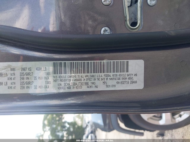 Aukcja sprzedaży 2018 Jeep Compass Latitude 4x4, vin: 3C4NJDBB4JT361986, numer aukcji: 45615767