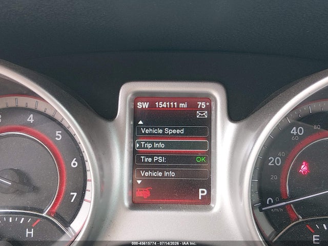 2014 Dodge Journey Sxt მანქანა იყიდება აუქციონზე, vin: 3C4PDDBG6ET167025, აუქციონის ნომერი: 45615774