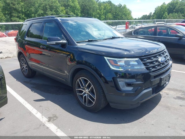 2017 Ford Explorer Sport მანქანა იყიდება აუქციონზე, vin: 1FM5K8GT7HGD09865, აუქციონის ნომერი: 45615802
