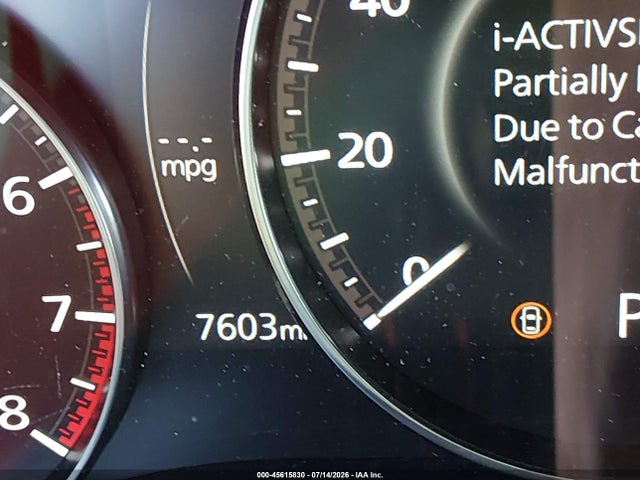 45615830 :رقم المزاد ، 3MVDMBXY5SM782615 vin ، 2025 Mazda Cx-30 2.5 Carbon Turbo مزاد بيع