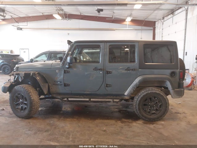 45615876 :رقم المزاد ، 1C4BJWDG8FL689065 vin ، 2015 Jeep Wrangler Unlimited Sport مزاد بيع