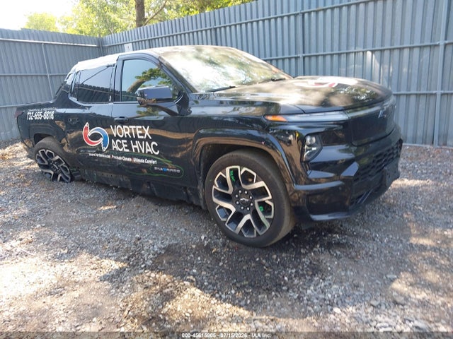 2024 Chevrolet Silverado Ev First-edition Rst 4wd მანქანა იყიდება აუქციონზე, vin: 1GC40ZEL8RU300724, აუქციონის ნომერი: 45615905