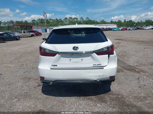 2022 Lexus Rx 350 F Sport Handling მანქანა იყიდება აუქციონზე, vin: 2T2YZMDA0NC331527, აუქციონის ნომერი: 45615910