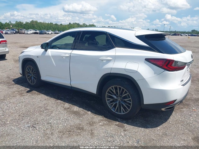 2022 Lexus Rx 350 F Sport Handling მანქანა იყიდება აუქციონზე, vin: 2T2YZMDA0NC331527, აუქციონის ნომერი: 45615910