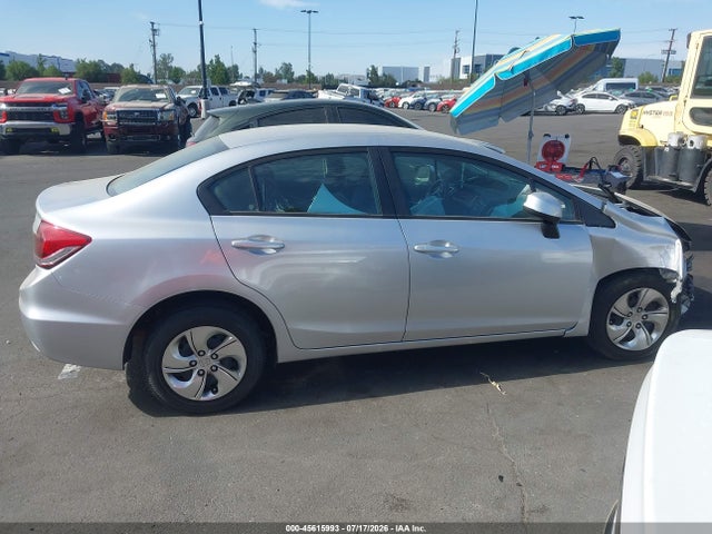 45615993 :رقم المزاد ، 19XFB2F56DE281754 vin ، 2013 Honda Civic Lx مزاد بيع