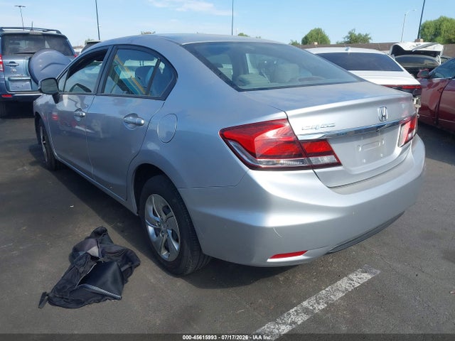 45615993 :رقم المزاد ، 19XFB2F56DE281754 vin ، 2013 Honda Civic Lx مزاد بيع