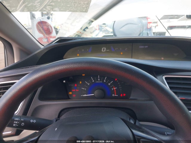 45615993 :رقم المزاد ، 19XFB2F56DE281754 vin ، 2013 Honda Civic Lx مزاد بيع