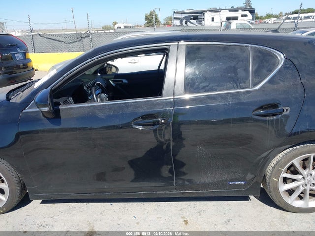 45616013 :رقم المزاد ، JTHKD5BH7C2058403 vin ، 2012 Lexus Ct 200h Premium مزاد بيع