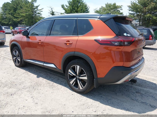 2021 Nissan Rogue Platinum Intelligent Awd მანქანა იყიდება აუქციონზე, vin: JN8AT3DD2MW303380, აუქციონის ნომერი: 45616051