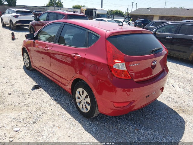 KMHCT5AEXFU233828 Hyundai ACCENT GS