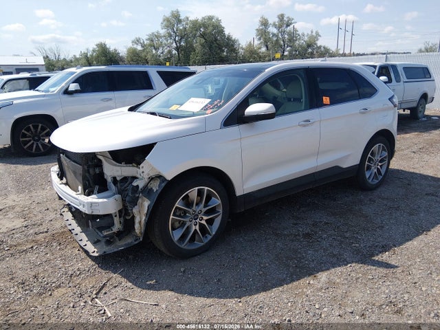 45616132 :رقم المزاد ، 2FMPK4K87HBB74155 vin ، 2017 Ford Edge Titanium مزاد بيع