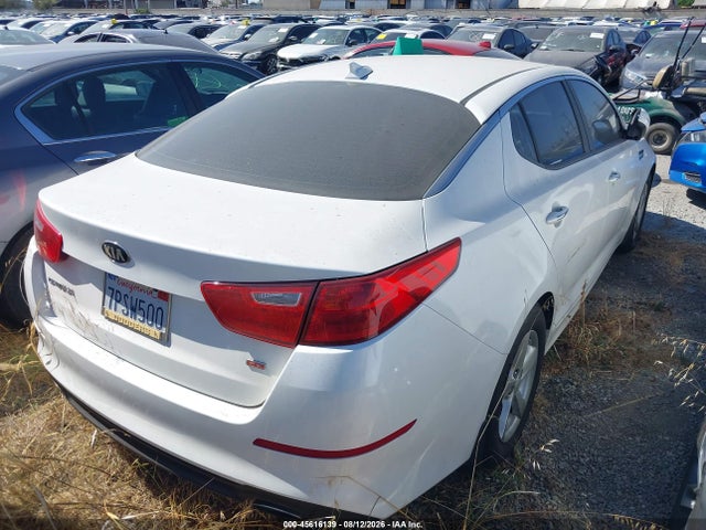 KIA Optima Lx 2015 KNAGM4A77F5664360 Image 4