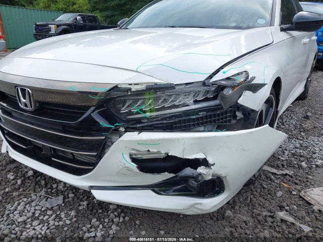 Продажа на аукционе авто 2021 Honda Accord Sport, vin: 1HGCV1F30MA080049, номер лота: 45616151