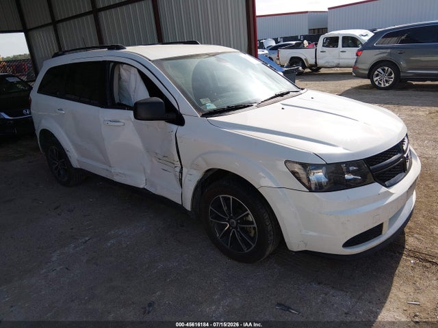 45616184 :رقم المزاد ، 3C4PDCABXJT526709 vin ، 2018 Dodge Journey Se مزاد بيع