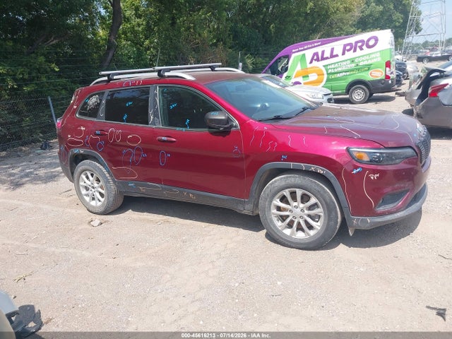 2019 Jeep Cherokee Latitude Fwd მანქანა იყიდება აუქციონზე, vin: 1C4PJLCB7KD382226, აუქციონის ნომერი: 45616213
