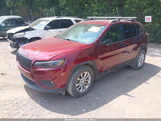 2019 Jeep Cherokee Latitude Fwd მანქანა იყიდება აუქციონზე, vin: 1C4PJLCB7KD382226, აუქციონის ნომერი: 45616213