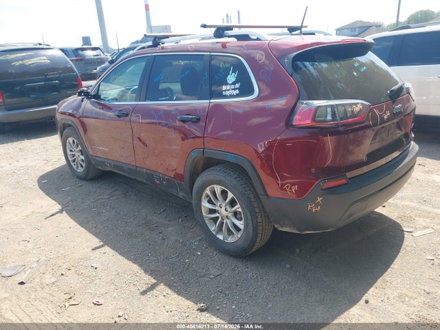 2019 Jeep Cherokee Latitude Fwd მანქანა იყიდება აუქციონზე, vin: 1C4PJLCB7KD382226, აუქციონის ნომერი: 45616213