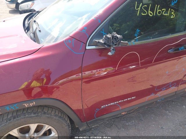 2019 Jeep Cherokee Latitude Fwd მანქანა იყიდება აუქციონზე, vin: 1C4PJLCB7KD382226, აუქციონის ნომერი: 45616213