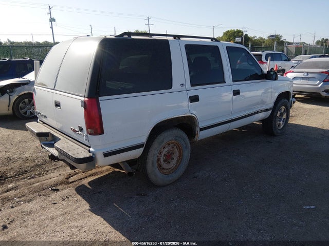 1997 Gmc Yukon Slt Cmi მანქანა იყიდება აუქციონზე, vin: 1GKEK13R7VJ764563, აუქციონის ნომერი: 45616253