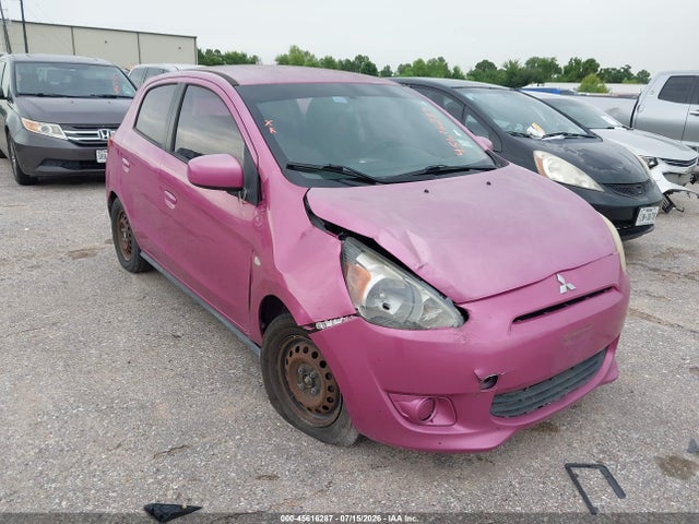 2015 Mitsubishi Mirage De მანქანა იყიდება აუქციონზე, vin: ML32A3HJ8FH050131, აუქციონის ნომერი: 45616287