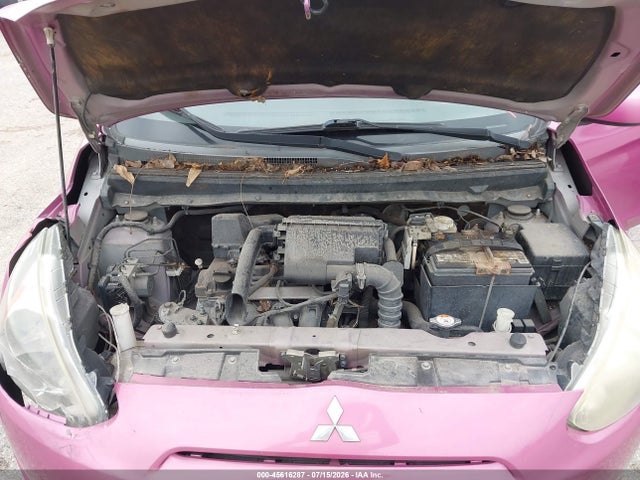 2015 Mitsubishi Mirage De მანქანა იყიდება აუქციონზე, vin: ML32A3HJ8FH050131, აუქციონის ნომერი: 45616287
